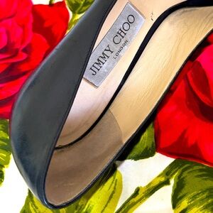 Jimmy Choo “Romy” heel in black 🐈‍⬛